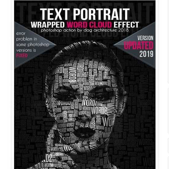 graphicriver text portrait action word cloud style 2019 5eaff16c49ca7