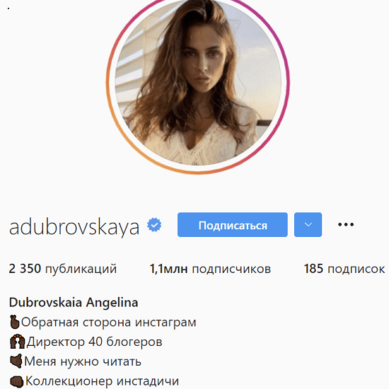 angelina dubrovskaya primenyaj i zarabatyvaj kak vyvesti instagram v top i privlekat klientov 2021 61d89a554da0d